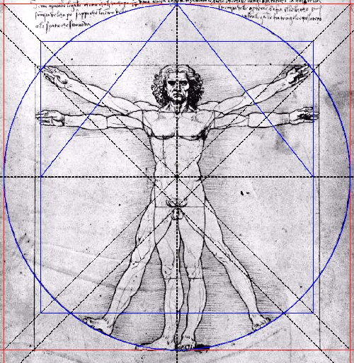 da vinci Goldener Schnitt