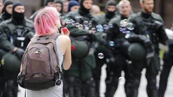 G20 2017 Hamburg Protestierende G20 2017 Hamburg Protestierende