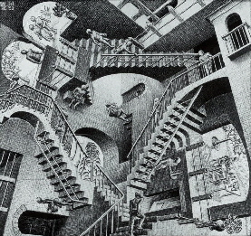 Escher relativitaet-m-c-escher Escher relativitaet-m-c-escher