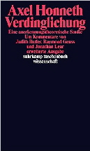 Honneth Verdinglichung