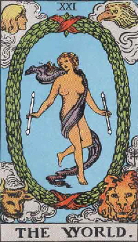 RWS_Tarot_21_World