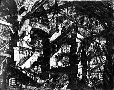 Carceri dnvenzione Piranesi